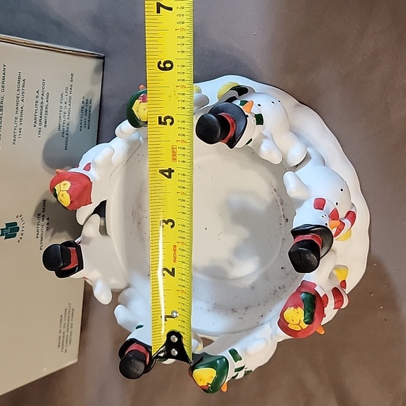 Partylite Frolicking Frostys Candle Holder - Picture 5 of 7